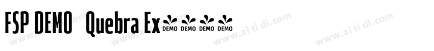 FSP DEMO   Quebra Ex字体转换